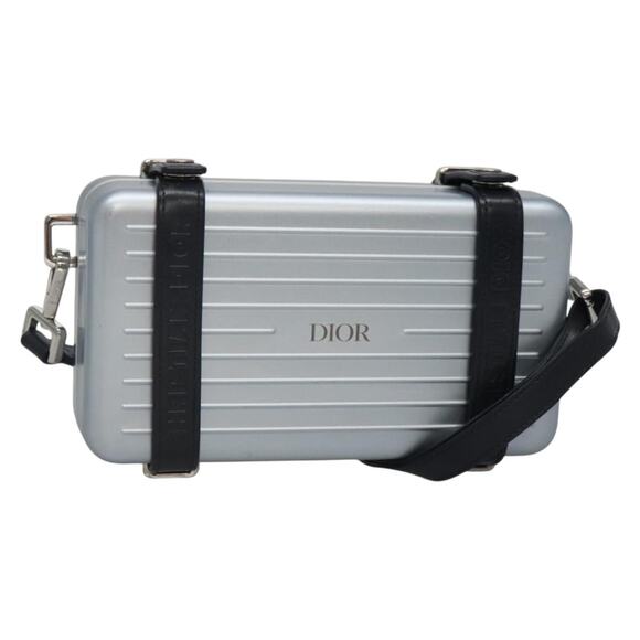DIOR X Rimowa Personal Clutch Aluminum Alloy Light Blue - Picture 1 of 14
